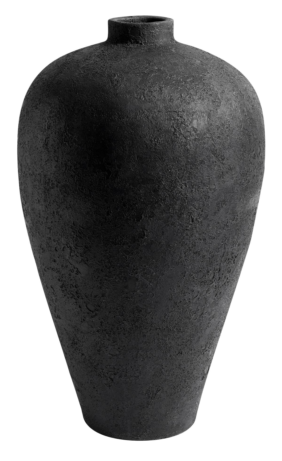 MUUBS Luna pot 80 cm Black-terracotta | Scandinavian Design | Flower pots | Black