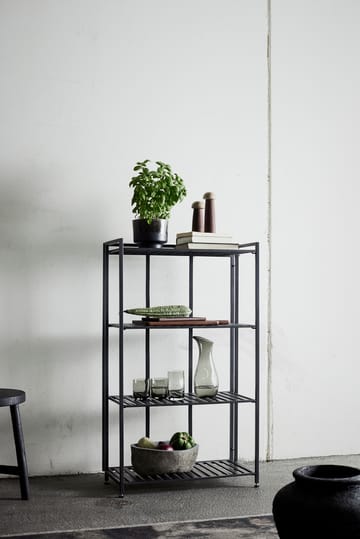 Manhattan High shelf 65,5x33x111 cm - Black - MUUBS