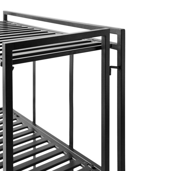 Manhattan Low shelf 65,5x33x79,5 cm - Black - MUUBS