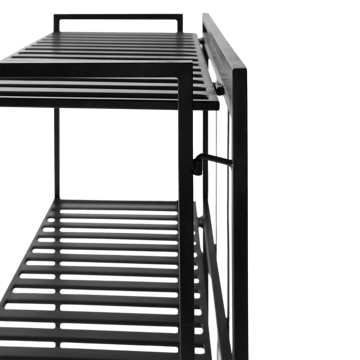 Manhattan Low shelf 65,5x33x79,5 cm - Black - MUUBS