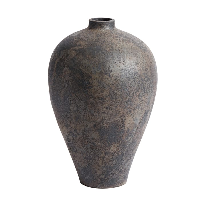 Memory flower pot-vase 60 cm - Brown/grey terracotta - MUUBS