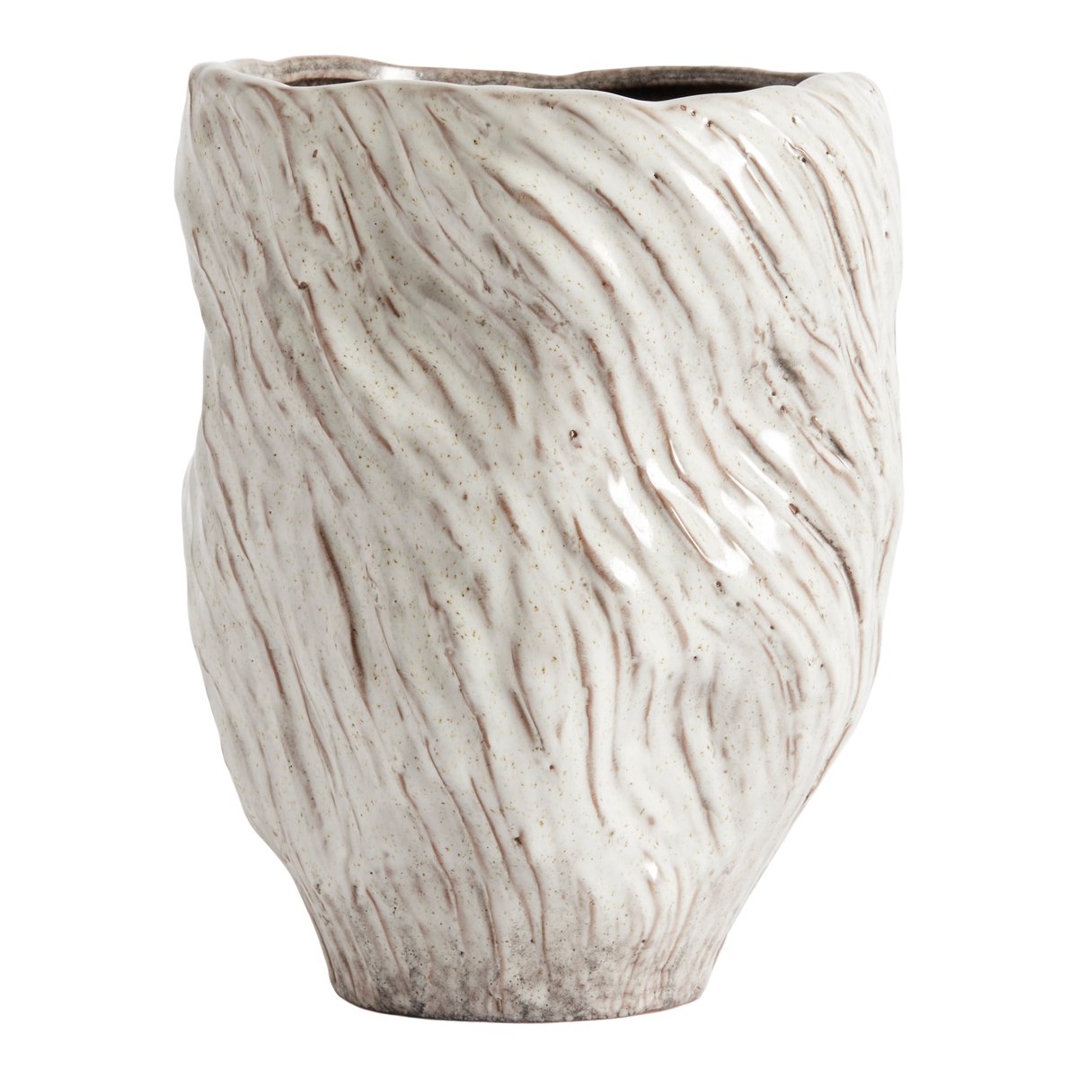 MUUBS Mud vase 25 cm Oyster | Scandinavian Design | Vases | Beige