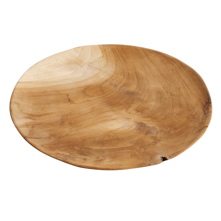 Muubs teak plate 37 cm - Nature - MUUBS