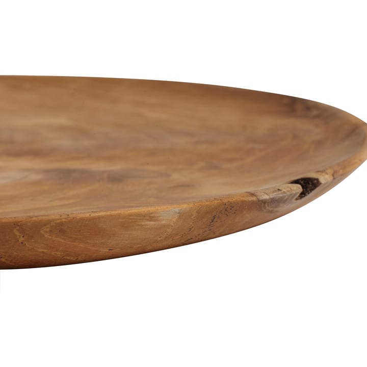 Muubs teak plate 37 cm - Nature - MUUBS