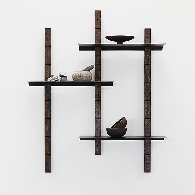 Oaks 70 shelf, Black MUUBS