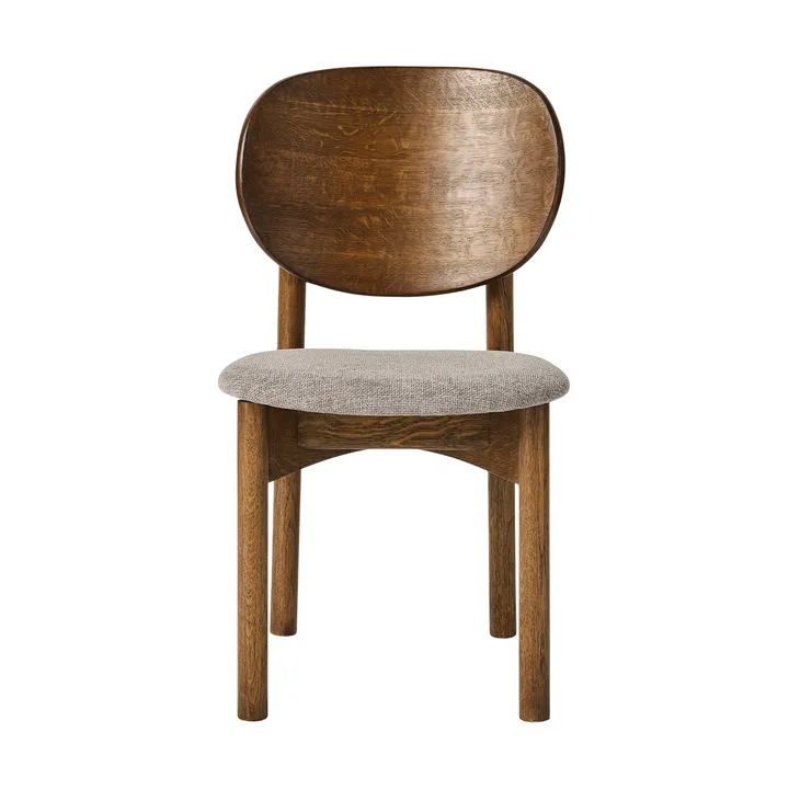 Oka chair - Dark oiled oak, grey - MUUBS