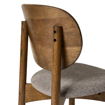 Oka chair - Dark oiled oak, grey - MUUBS