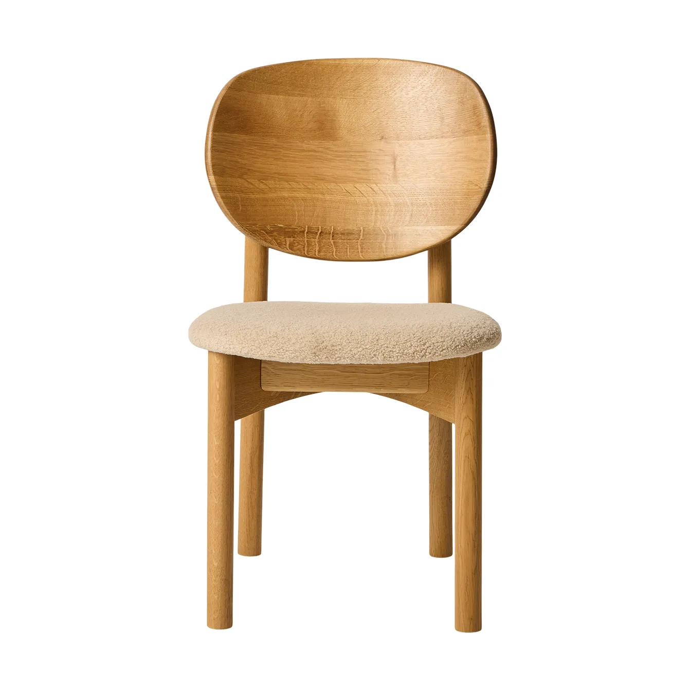 Oka chair, Natural oiled oak, sand MUUBS