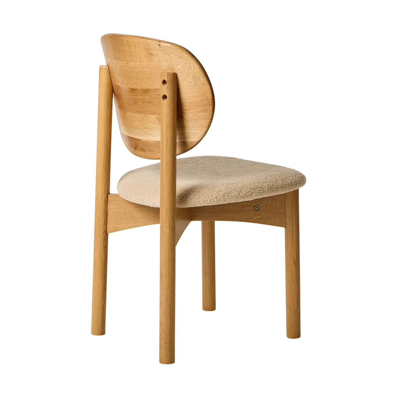 Oka chair, Natural oiled oak, sand MUUBS