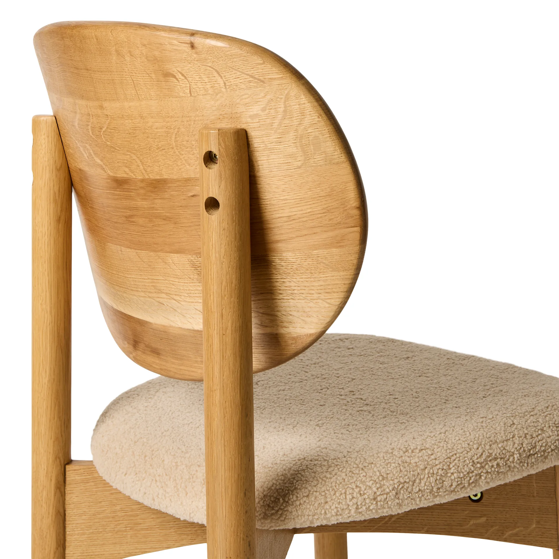 Oka chair, Natural oiled oak, sand MUUBS