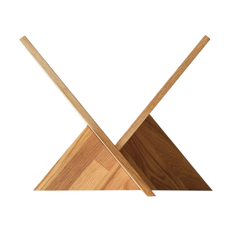 Ottawa magazine holder, Natural oak MUUBS