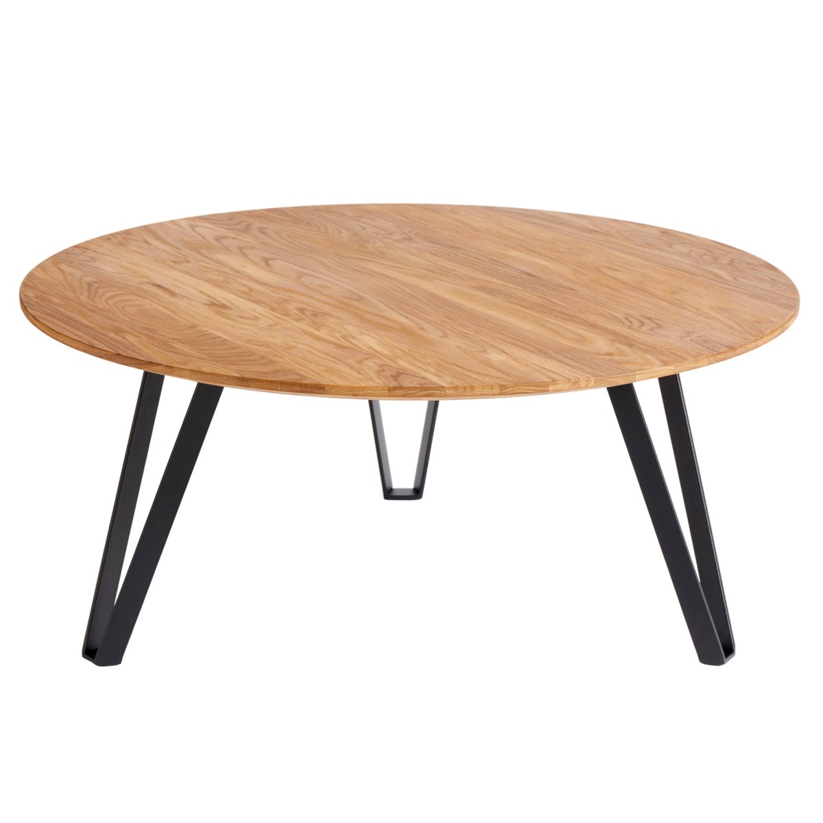 MUUBS Space coffee table o90 cm Oak | Scandinavian Design | Coffee tables | Brown