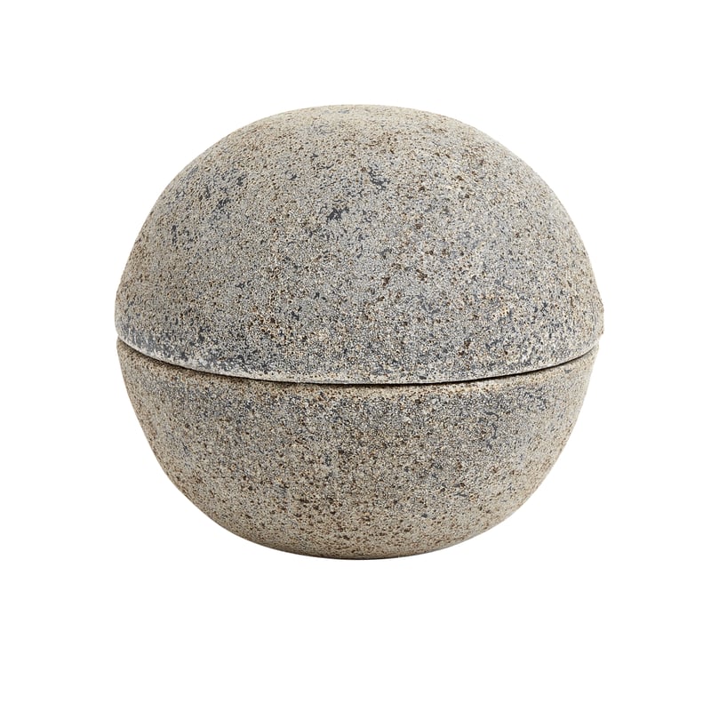 MUUBS Stain Bonbonniere Ash Ø15 cm Gray-brown