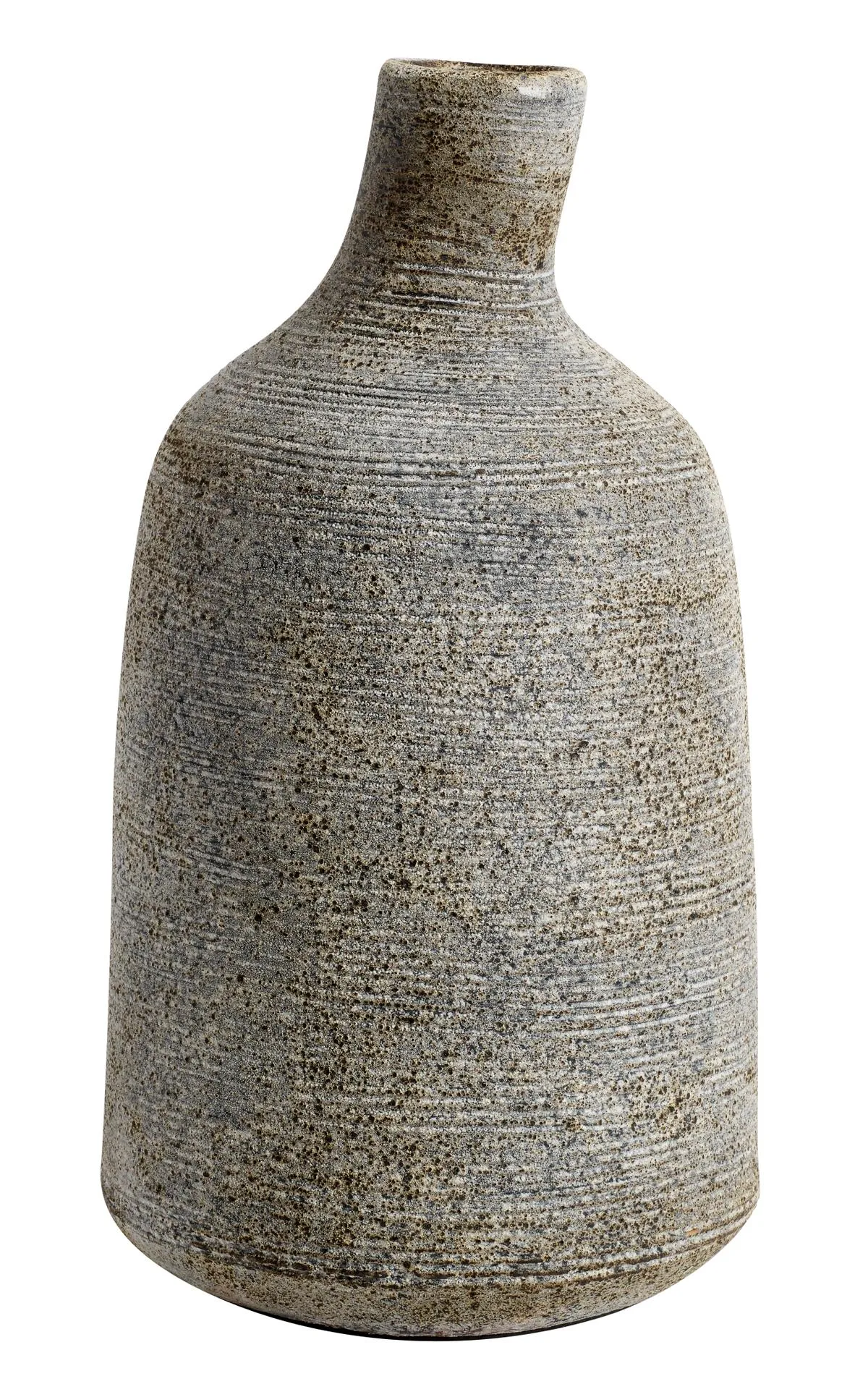 MUUBS Stain vase large 26 cm Gray-brown | Scandinavian Design | Vases |