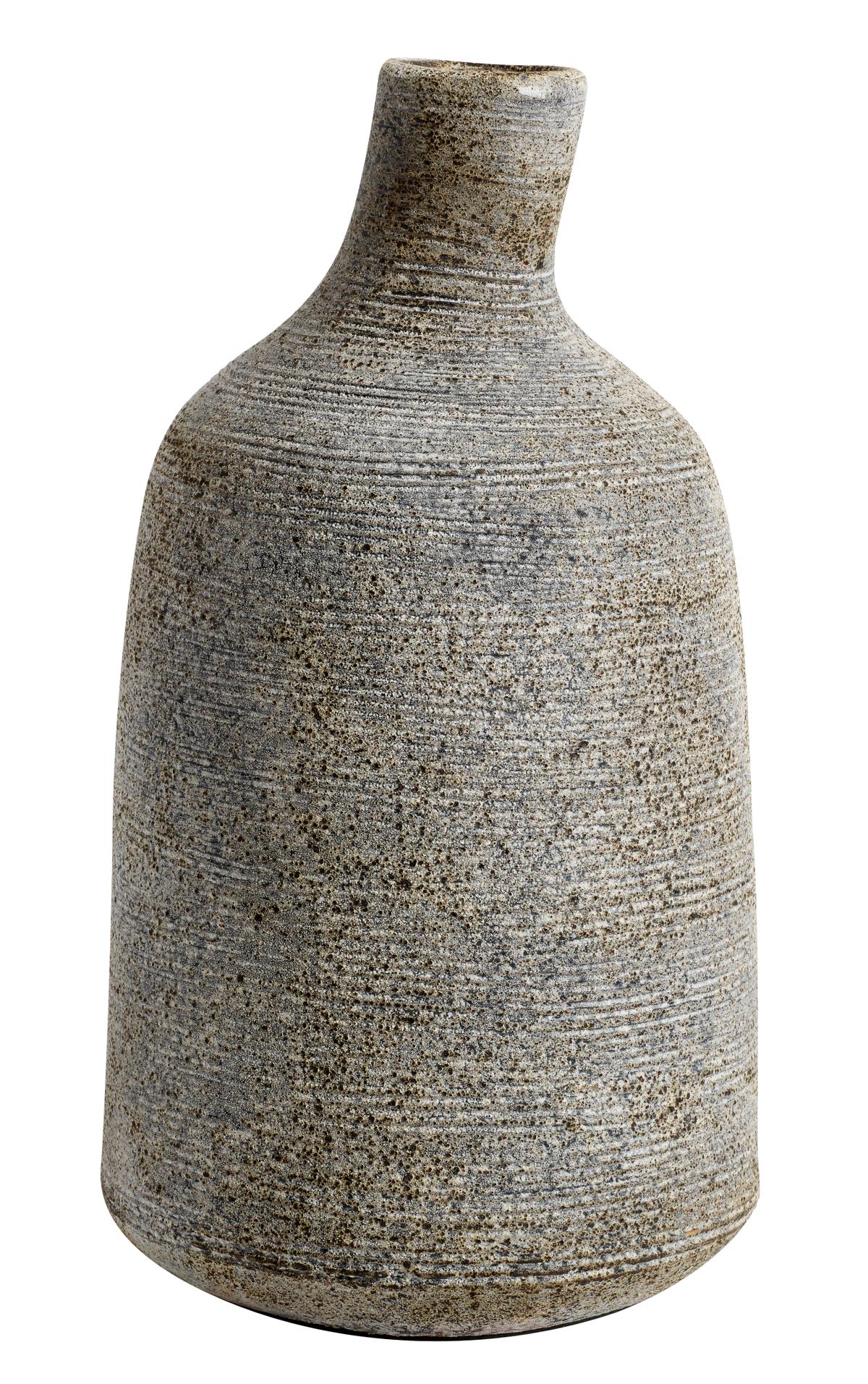 MUUBS Stain vase large 26 cm Gray-brown