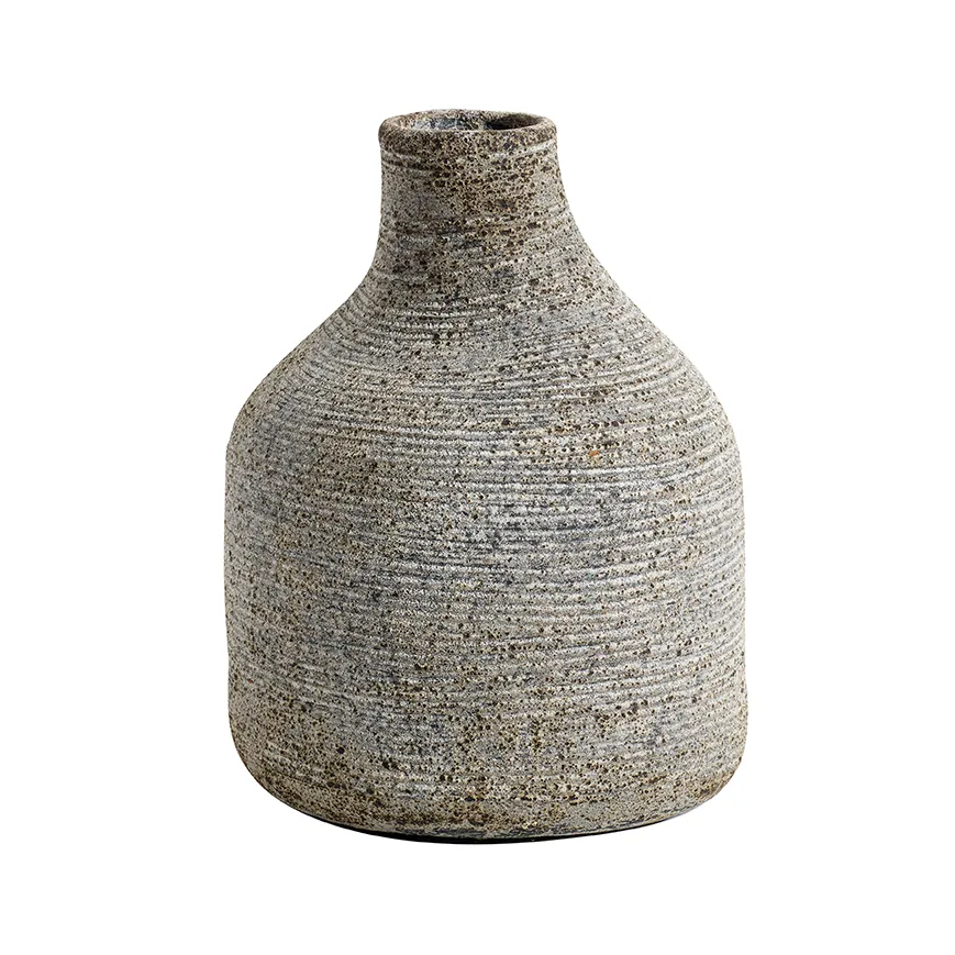 MUUBS Stain vase small Grey-brown | Scandinavian Design | Vases | Grey