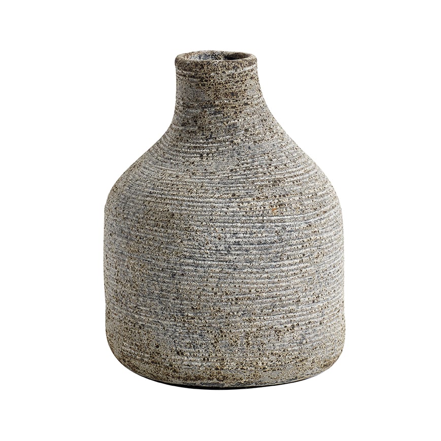 MUUBS Stain vase small Grey-brown | Scandinavian Design | Vases | Grey