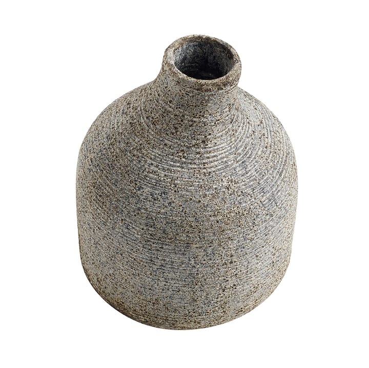Stain vase small - Grey-brown - MUUBS