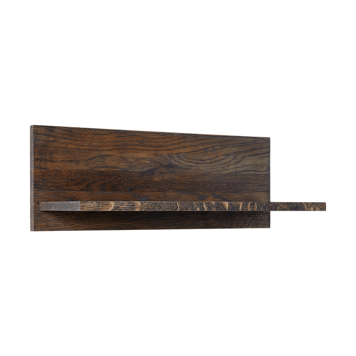 Tokyo wall shelf 50 cm - Dark oiled oak - MUUBS