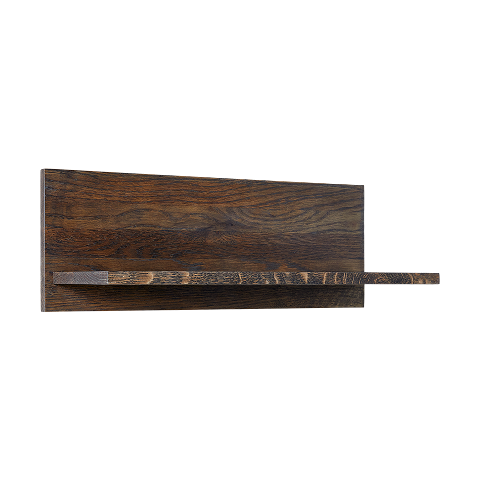MUUBS Tokyo wall shelf 50 cm Dark oiled oak | Scandinavian Design | Shelves & shelving systems | Brown