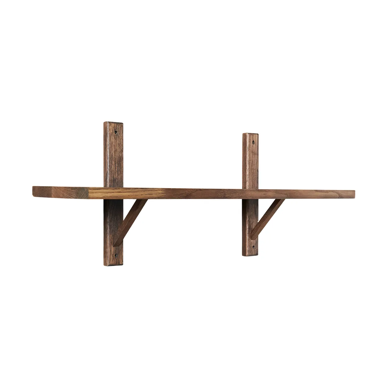 MUUBS Toronto wall shelf 93 cm Dark oiled oak | Scandinavian Design | Shelves & shelving systems | Brown