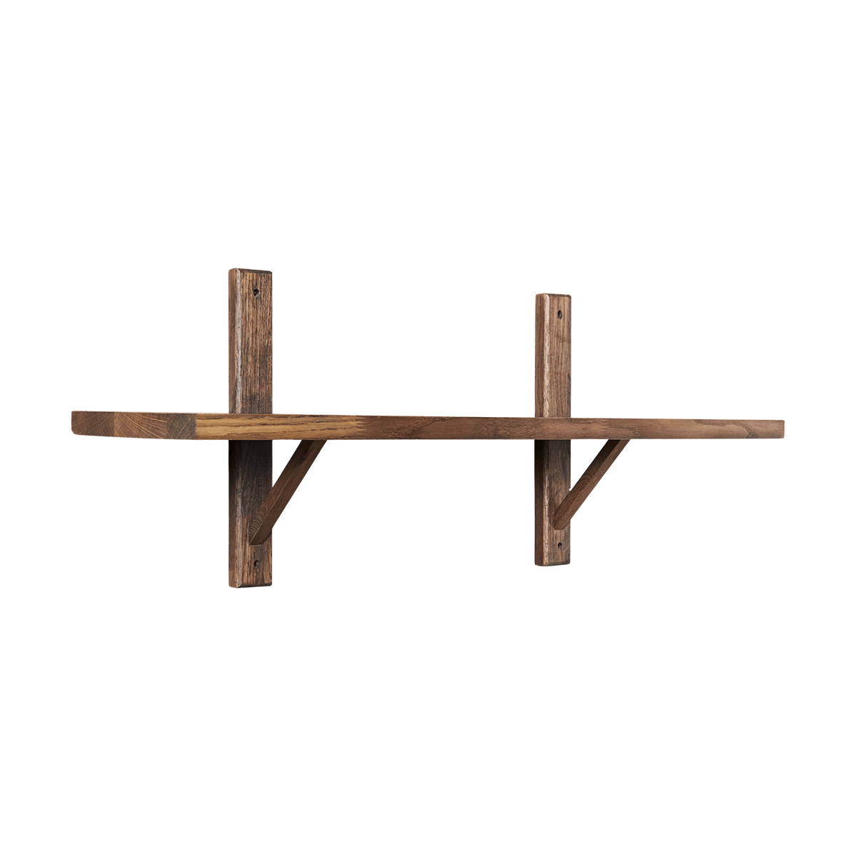 MUUBS Toronto wall shelf 93 cm Dark oiled oak | Scandinavian Design | Shelves & shelving systems | Brown