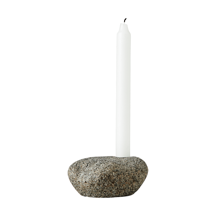 Valley candle sticks 6 cm - Natural stone - MUUBS