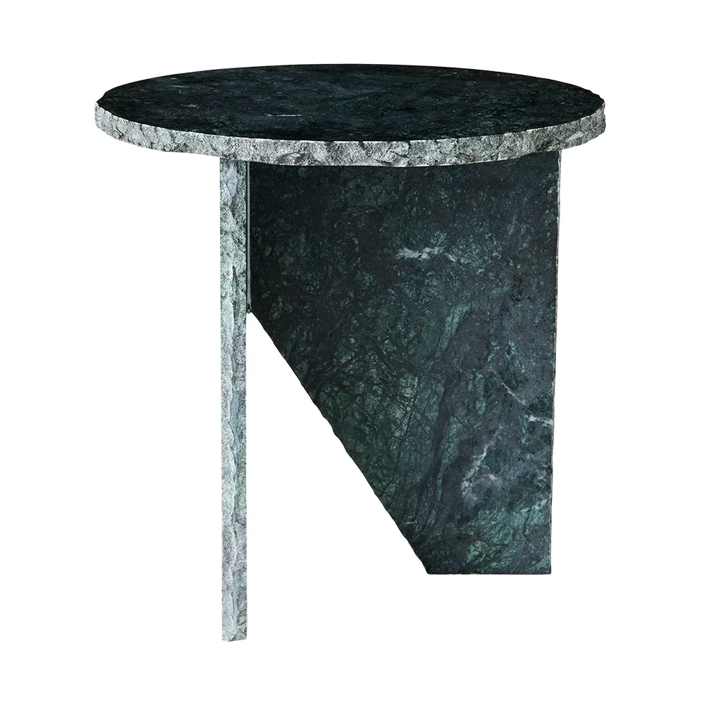 MUUBS Verde side table o40 cm Green marble | Scandinavian Design | Side tables | Green