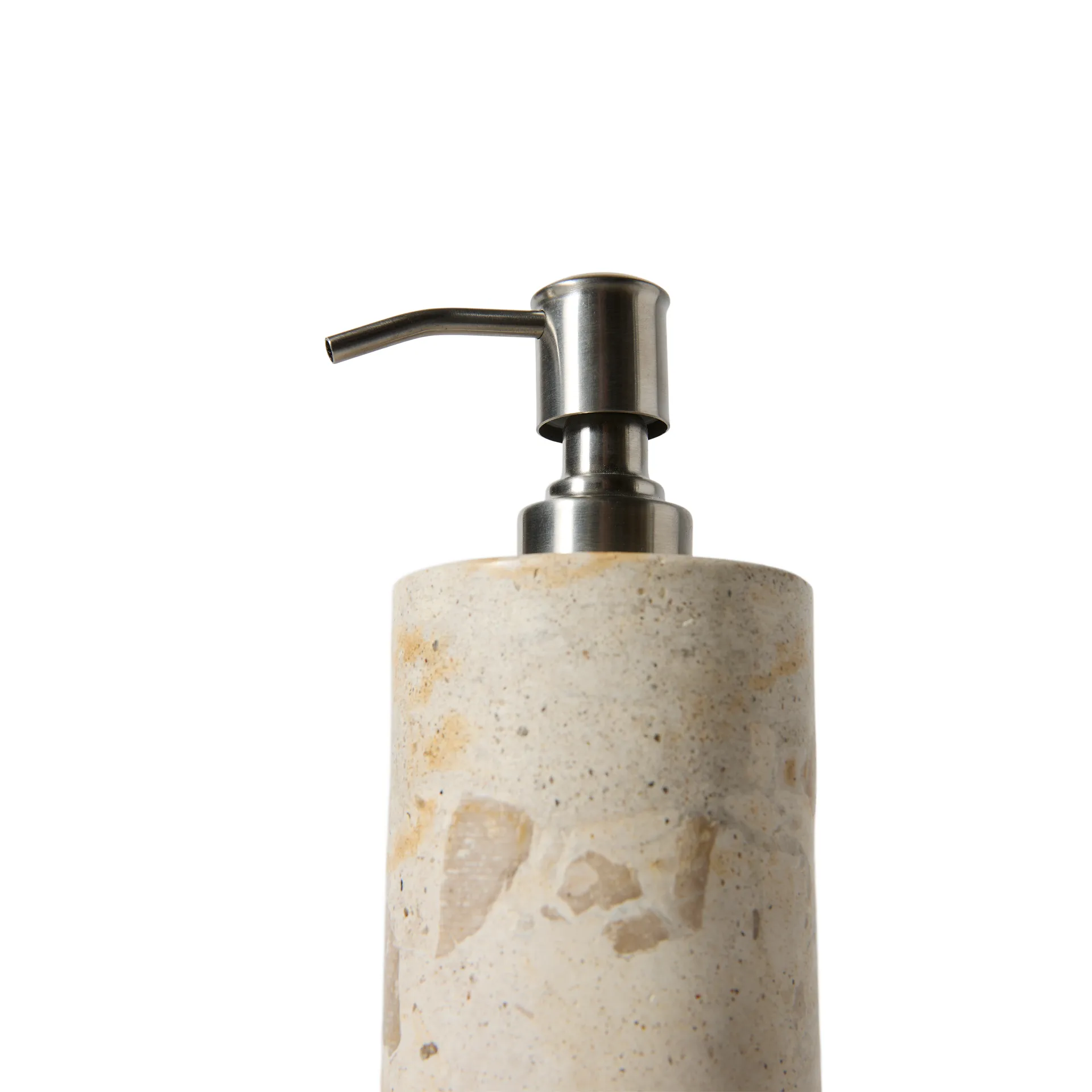 White soap pump, Seashell MUUBS