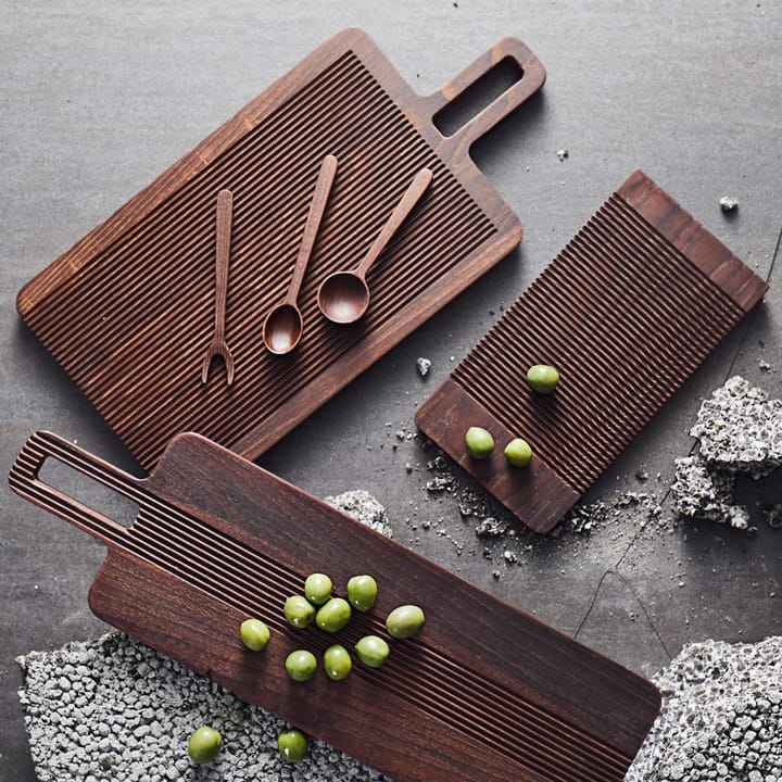 Yami cutting board for bread 22x44 cm - brown - MUUBS