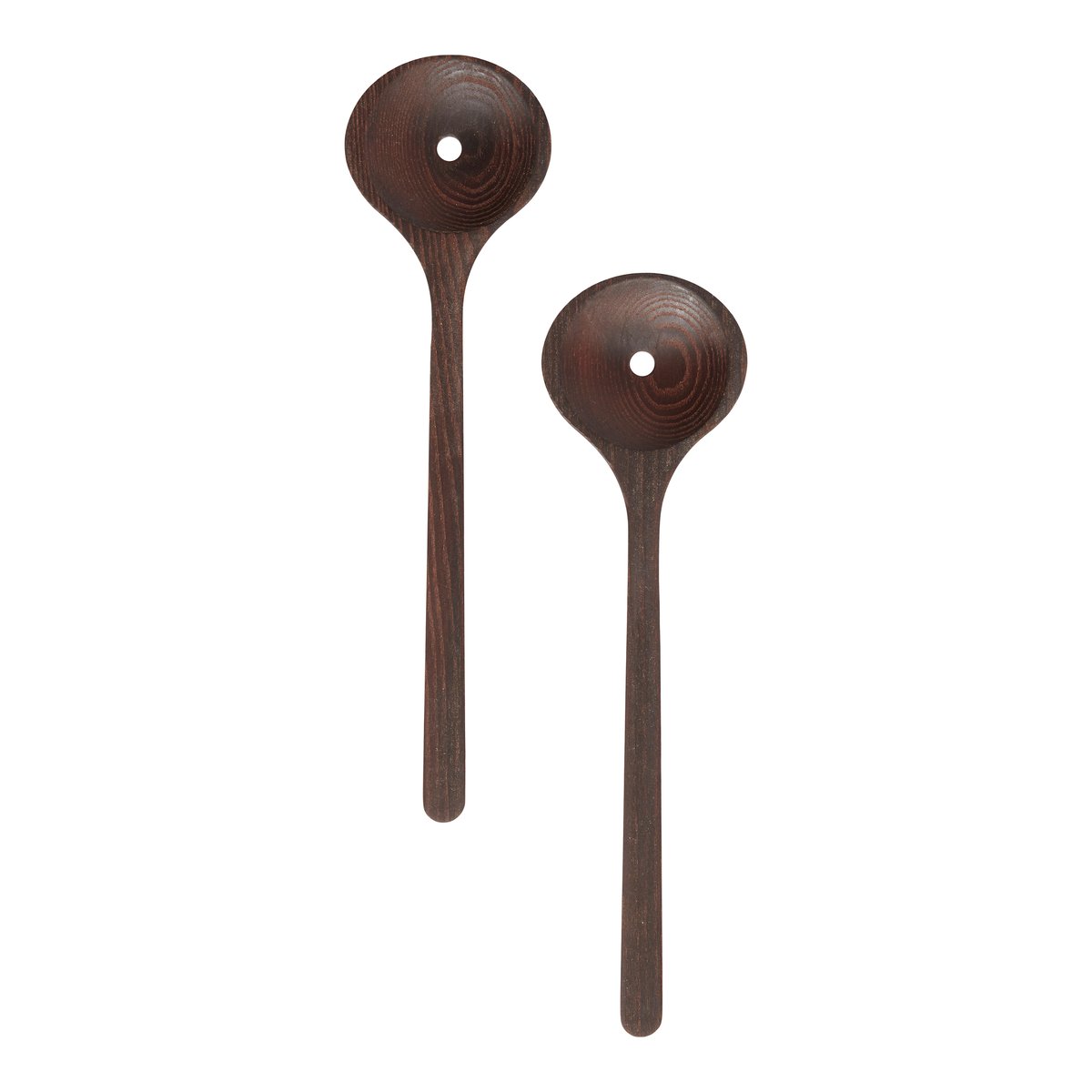 MUUBS Yami salad servers 30 cm 2-pack Brown | Scandinavian Design | Salad servers | Brown