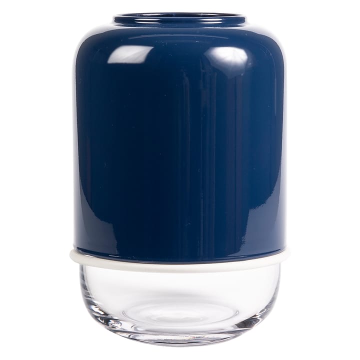 Capsule adjustable vase 18-28 cm - marine blue-clear - Muurla