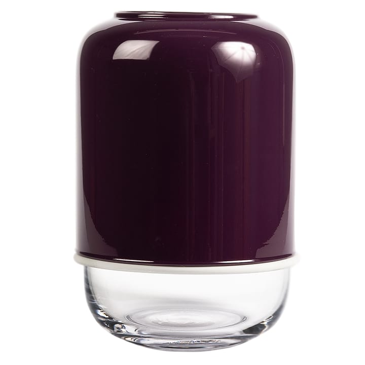 Capsule adjustable vase 18-28 cm - purple-clear - Muurla