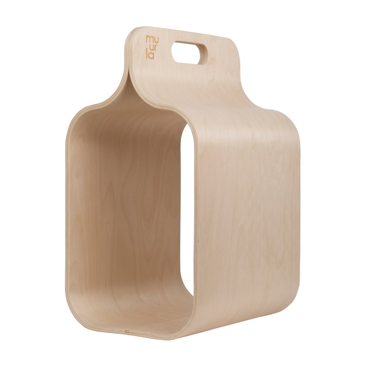 Muurla Carrier newspaper holder Beech | Scandinavian Design | Magazine racks | Beige