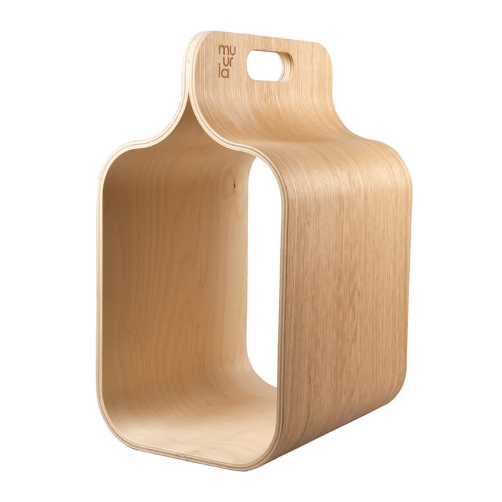 Carrier newspaper holder - Oak - Muurla