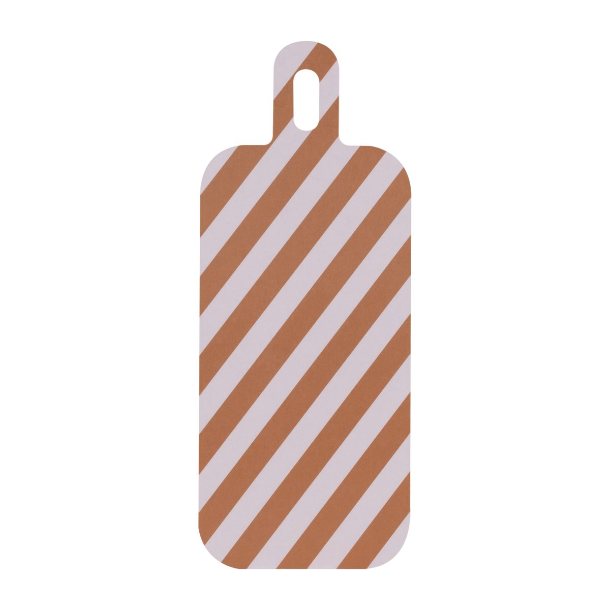 Muurla Checks & Stripes tray 13x33 cm Amber-grey | Scandinavian Design | Trays | Multi