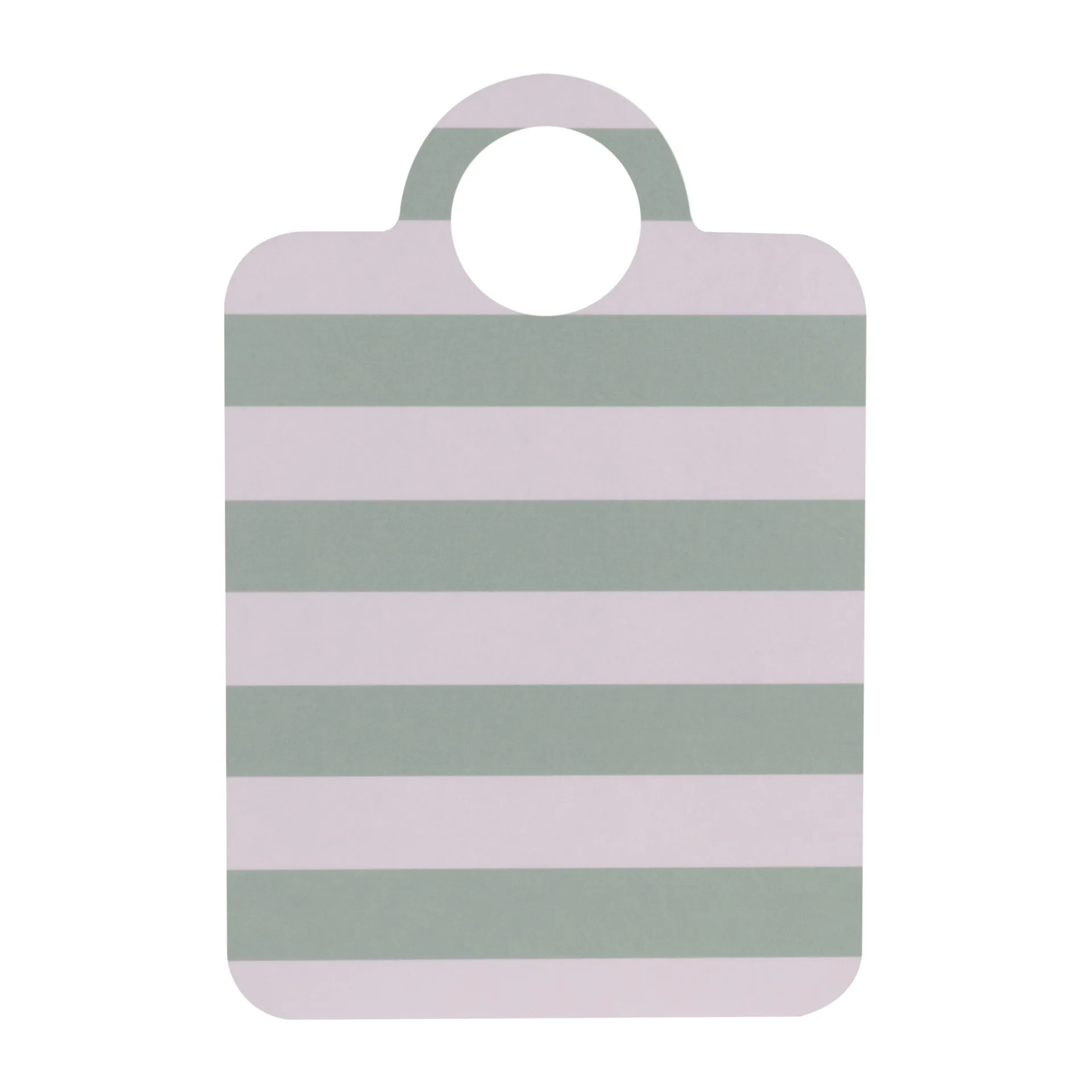 Checks & Stripes tray 21x31 cm, Mint-blue Muurla