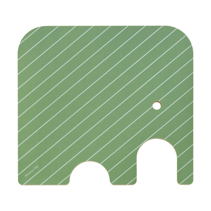 Elephant Chop & Serve cutting board S - Green - Muurla
