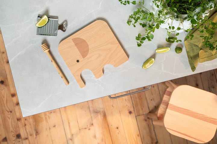 Elephant Chop & Serve cutting board S - Green - Muurla