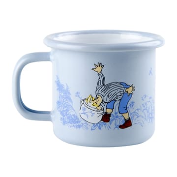 Emil in Lönneberga enamel mug 1.5 dl - Light blue - Muurla