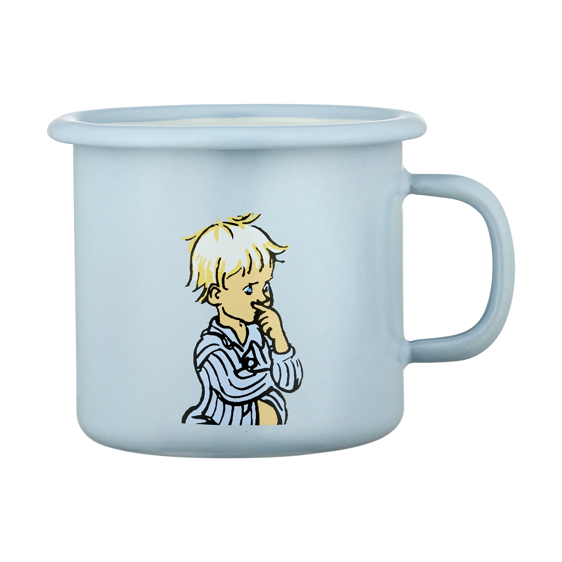 Emil in Lönneberga enamel mug 2.5 dl, Emil Muurla
