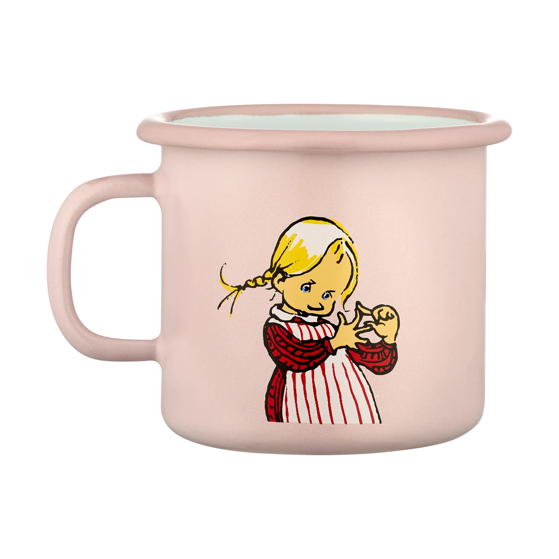Emil in Lönneberga enamel mug 2.5 dl, Ida Muurla
