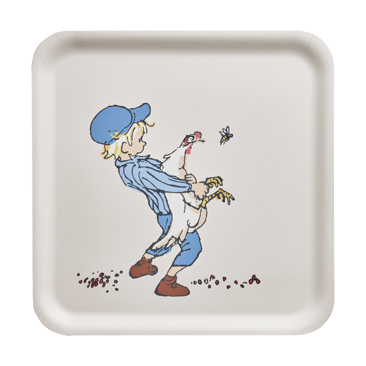 Emil tray 33x33 cm - Cluck Cluck - Muurla