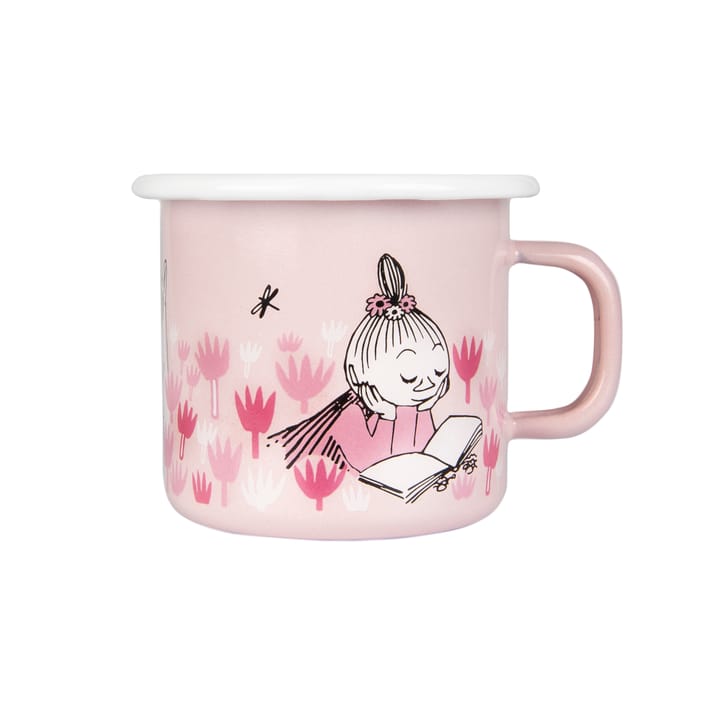 Girls enamel mug 25 cl - Pink - Muurla