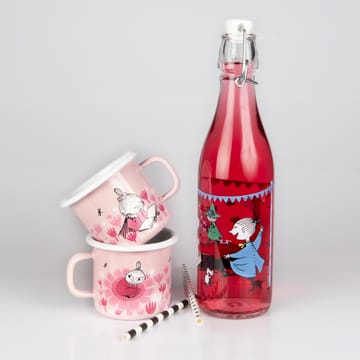 Girls enamel mug 25 cl - Pink - Muurla
