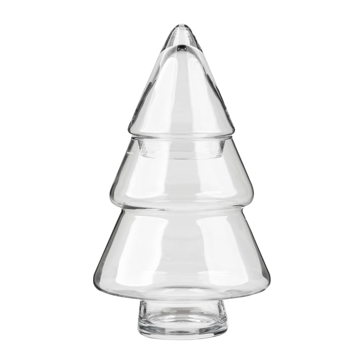 Glass tree glassjar with lid 30 cm - Clear - Muurla
