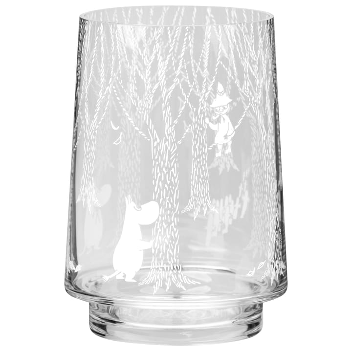 In the Woods lantern/vase 20 cm - clear-white - Muurla