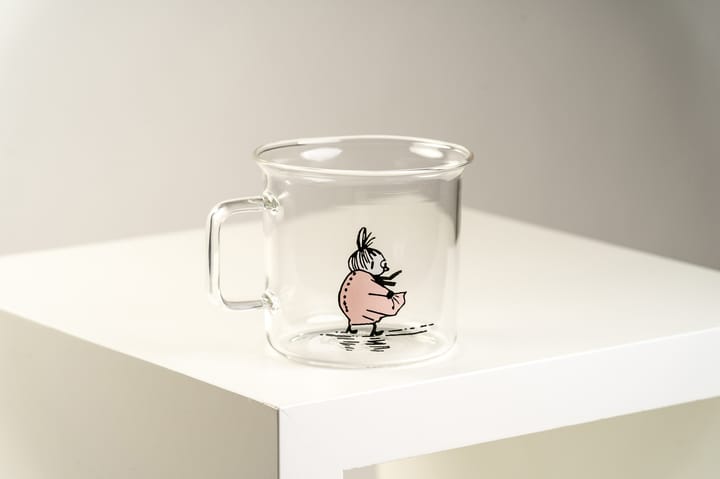 Little My glass mug 35 cl - Clear - Muurla