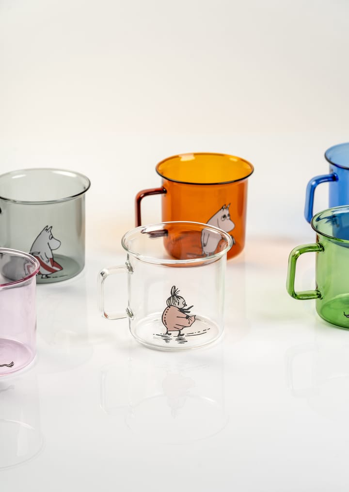 Little My glass mug 35 cl - Clear - Muurla