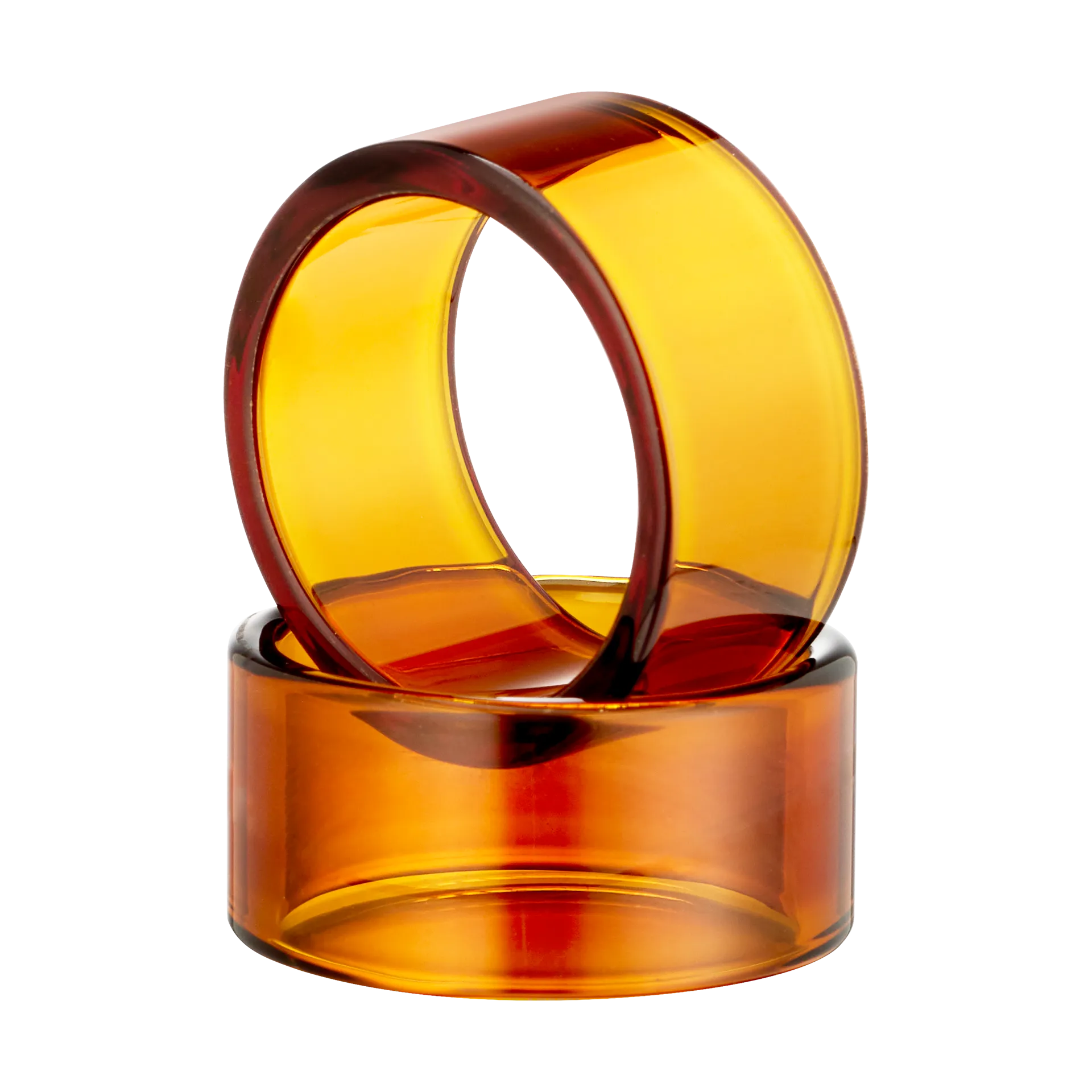 Loop napkin ring 2-pack, Amber Muurla